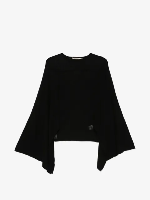 Paloma Wool playera con mangas drapeadas