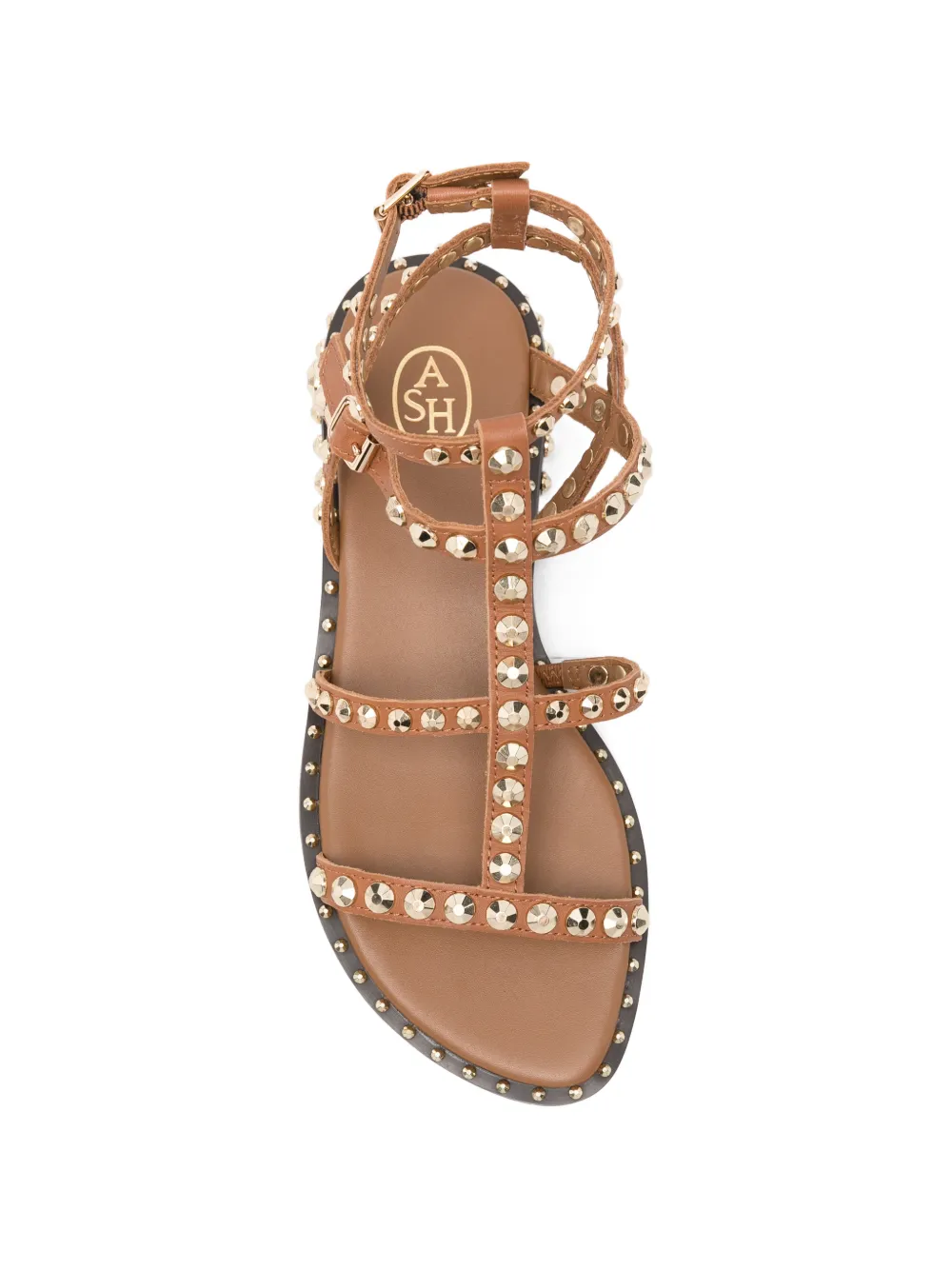 Ash Precious stud-embellished multi-strap sandals Bruin
