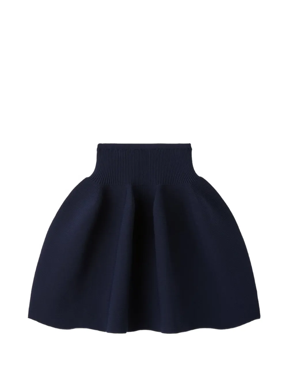 CFCL Kids Pottery elasticated-waist ribbed skirt - Blu