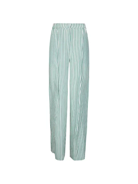 Hui Hui Zinnia stripe-pattern trousers