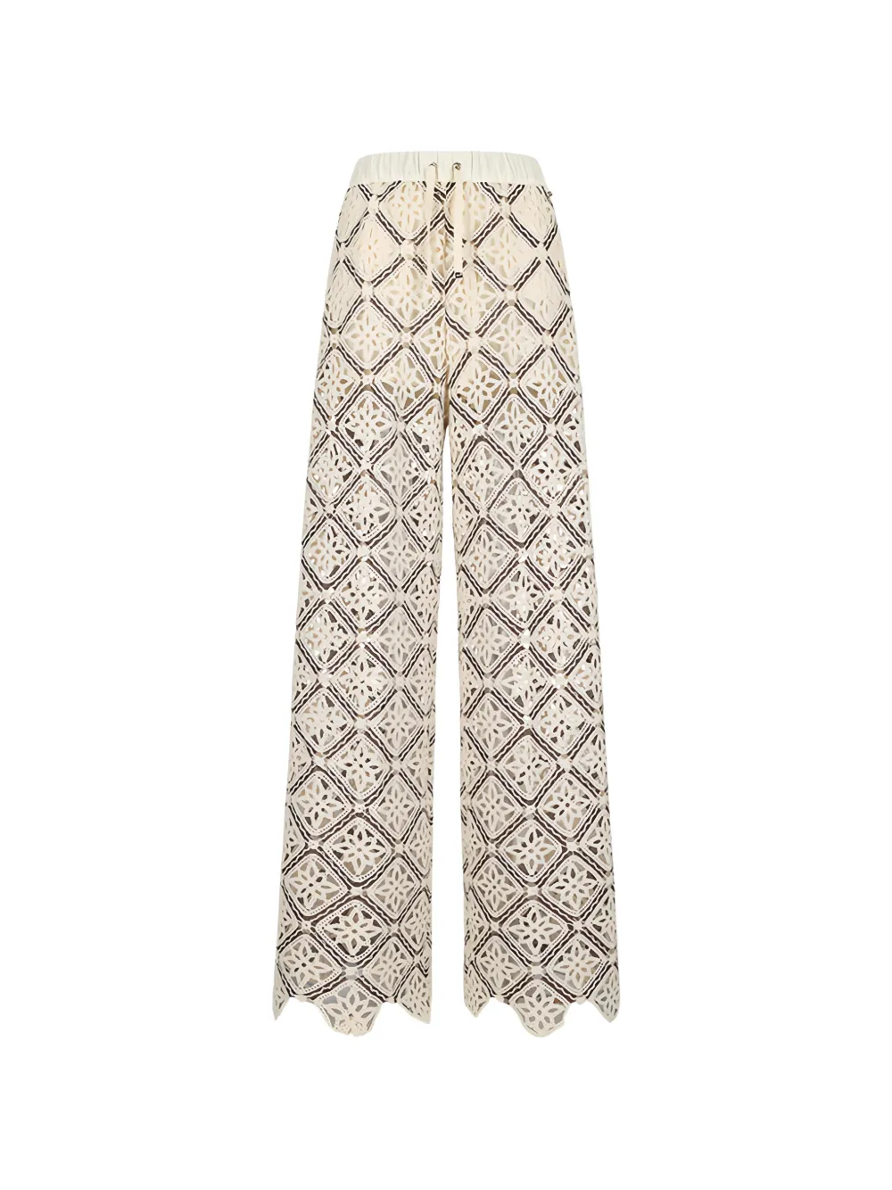 Herno crochet trousers - Toni neutri
