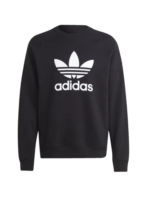adidas Trefoil logo-print sweatshirt