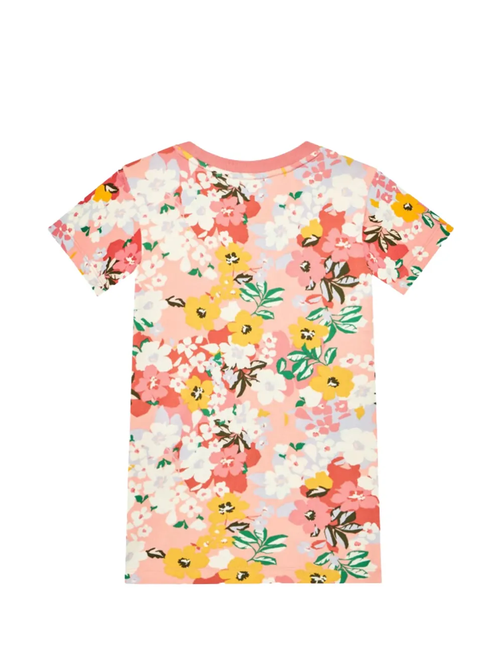 adidas Kids HER Studio London T-shirtjurk met bloemen-print Roze