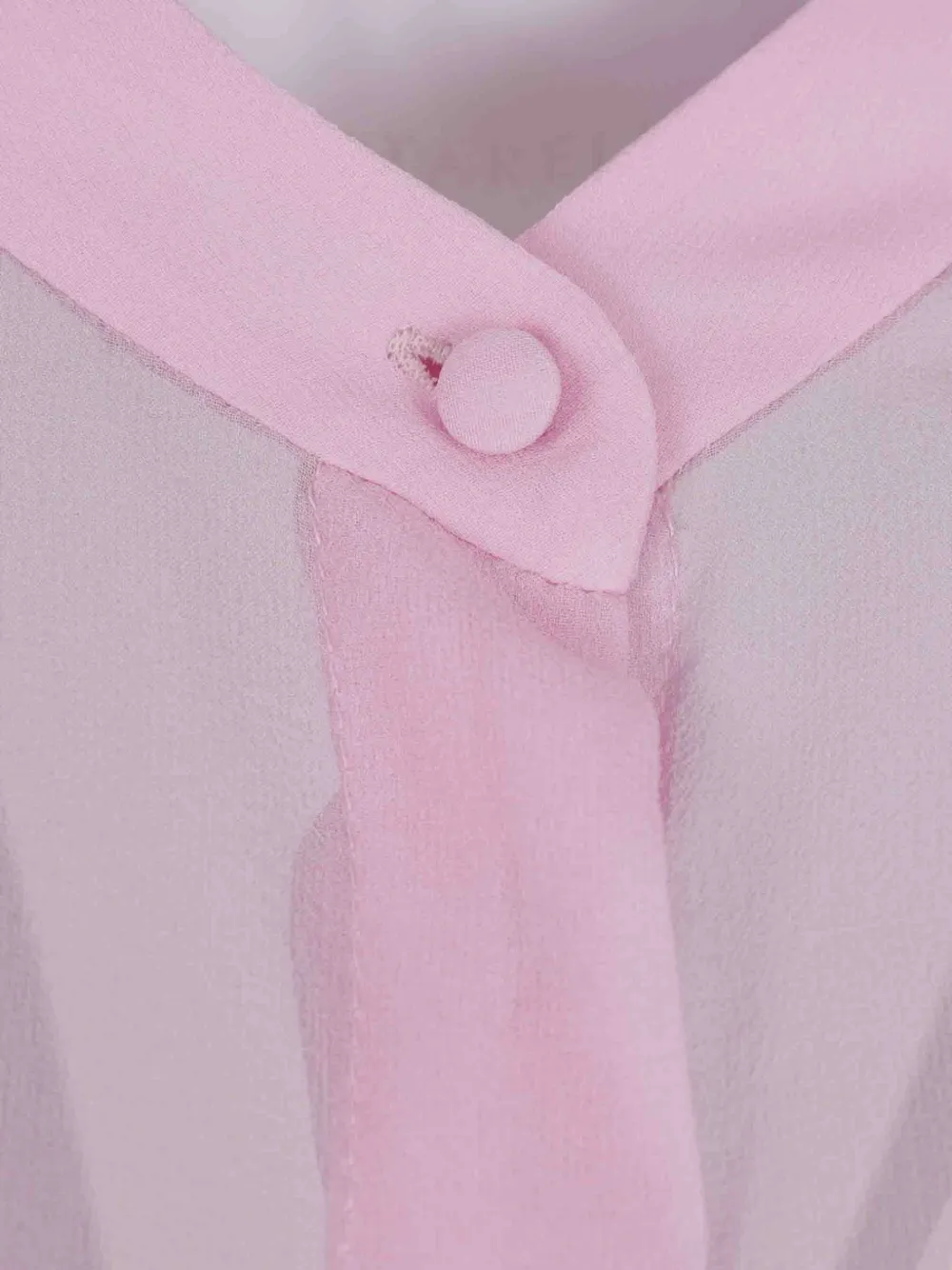 Costarellos Tie-neck Blouse in Pink, view 3