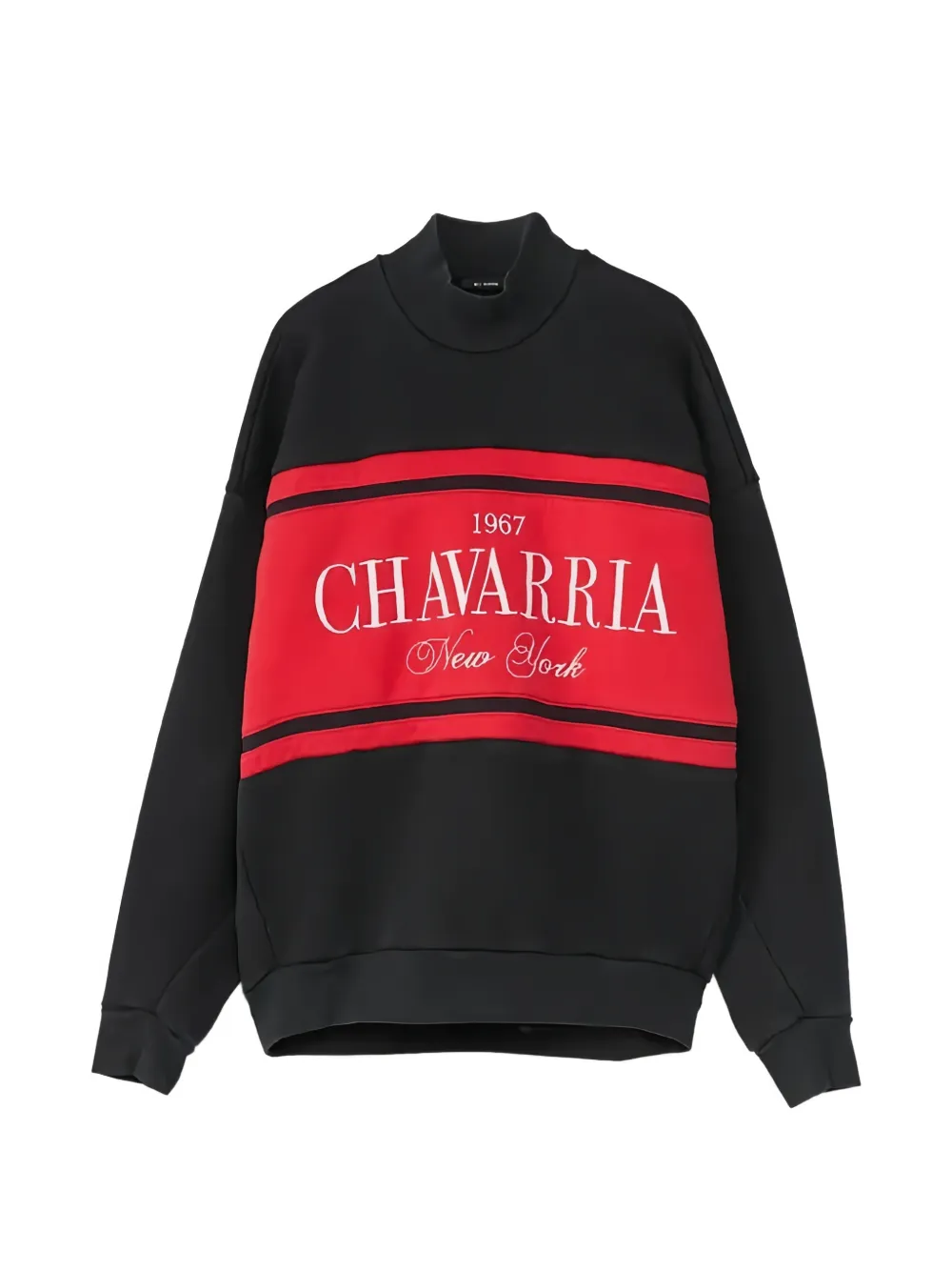Willy Chavarria Chavarria Stripe Gilroy sweatshirt - Nero