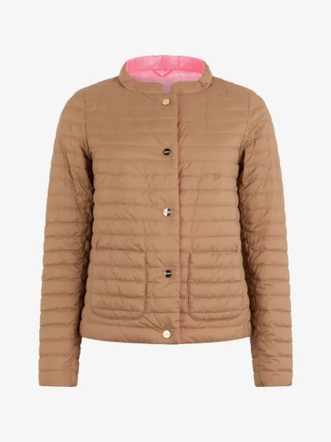 Herno quilted round-neck jacket