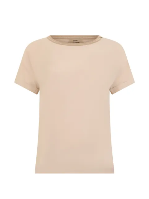 Herno playera manga corta con cuello redondo