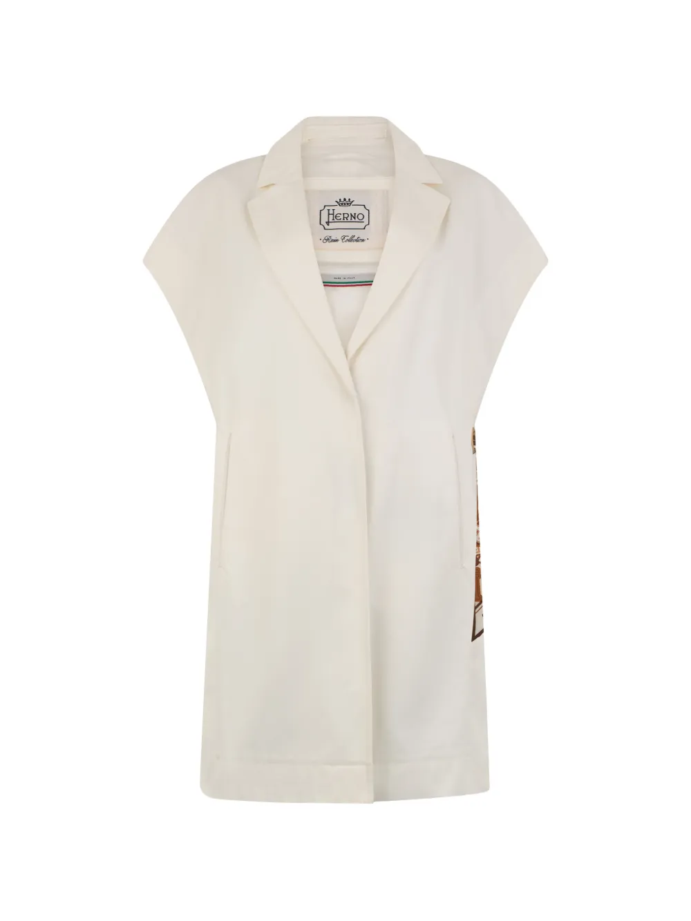 Herno sleeveless gilet - Toni neutri