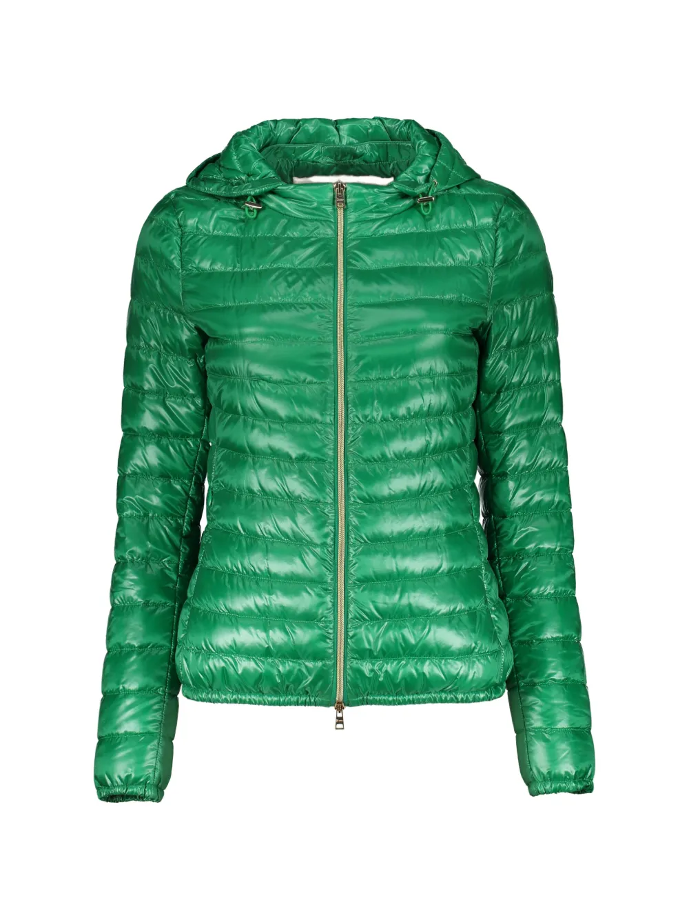 Herno Angela quilted hooded jacket - Grün
