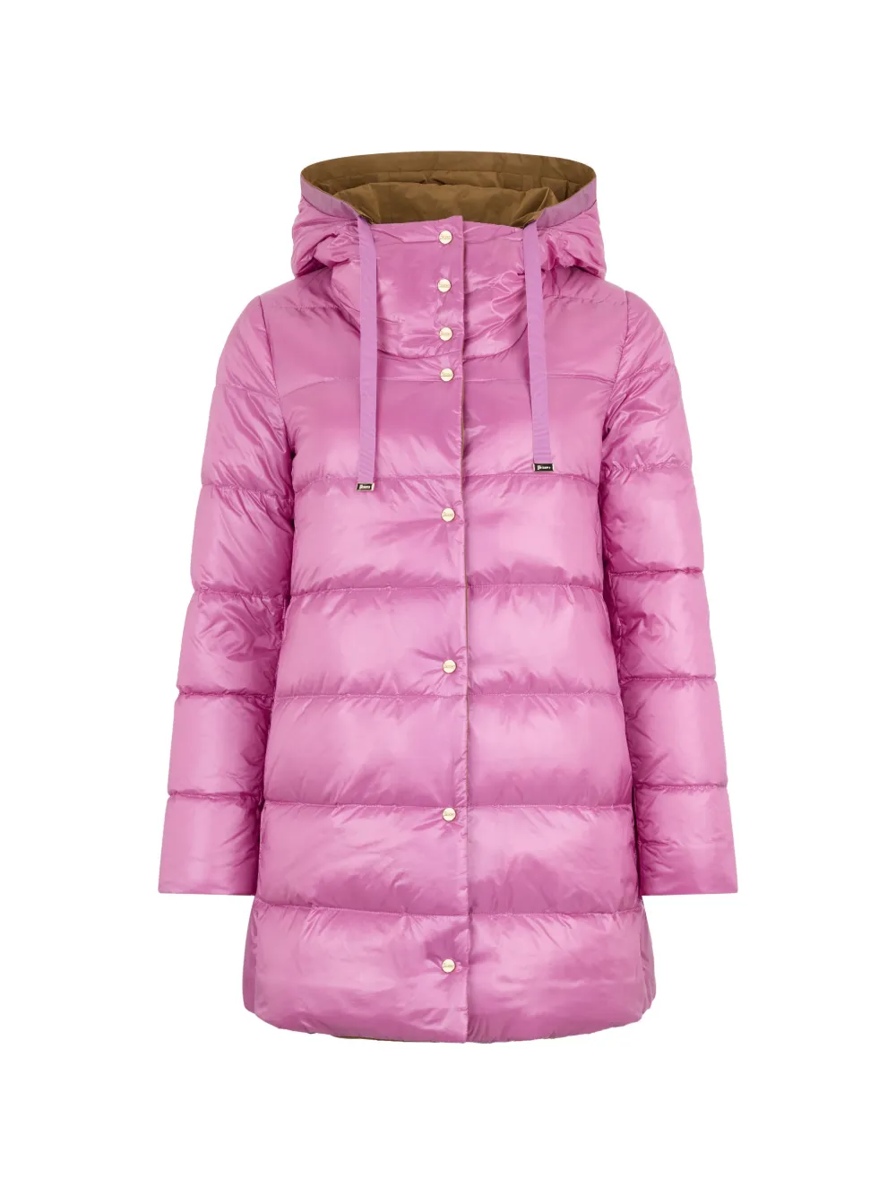 Herno hooded quilted coat - Rosa