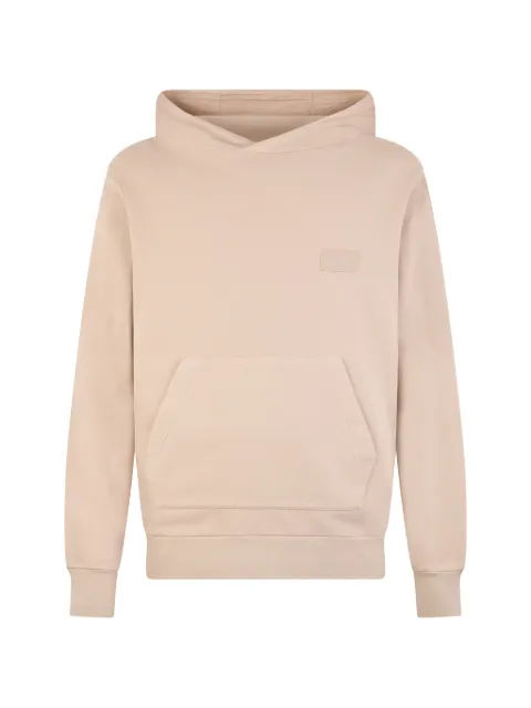 Herno logo-patch hoodie