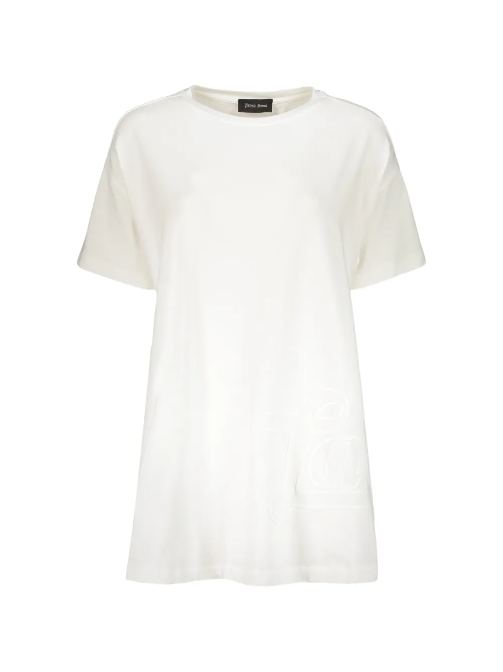 Herno short-sleeve cotton T-shirt - Toni neutri