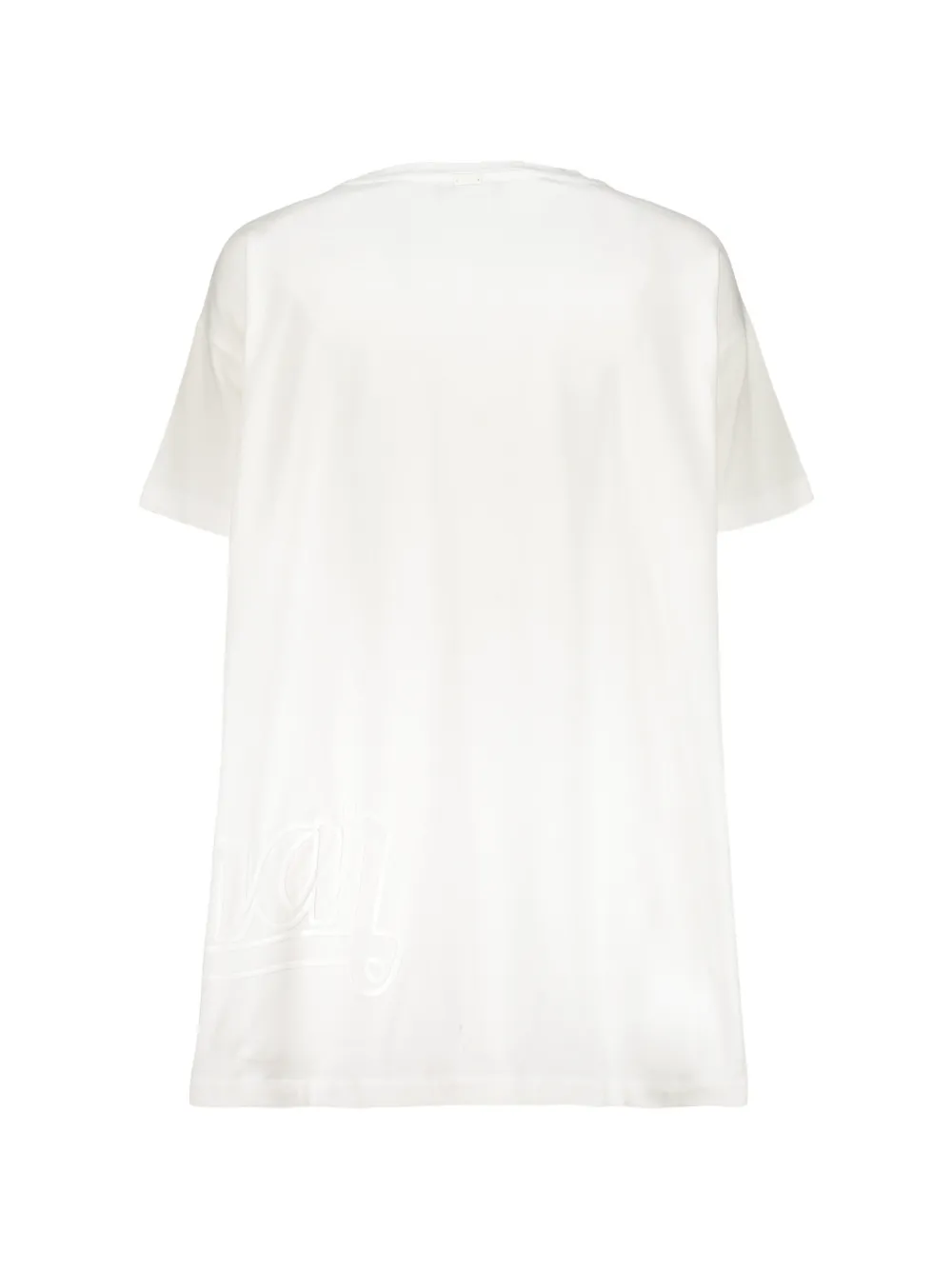 Herno Katoenen T-shirt met korte mouwen Beige