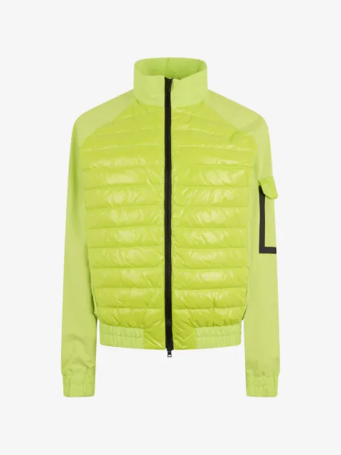 Herno quilted zip-fastening jacket