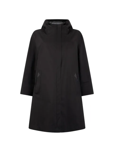 Herno high-collar hooded coat