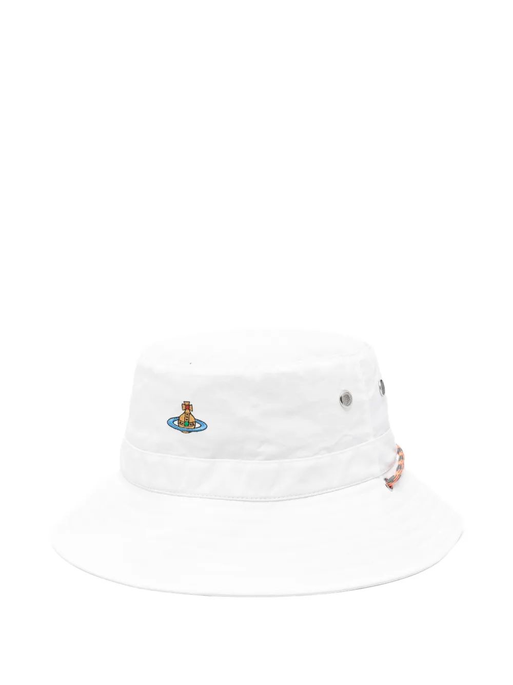 Vivienne Westwood logo adventure hat - Bianco