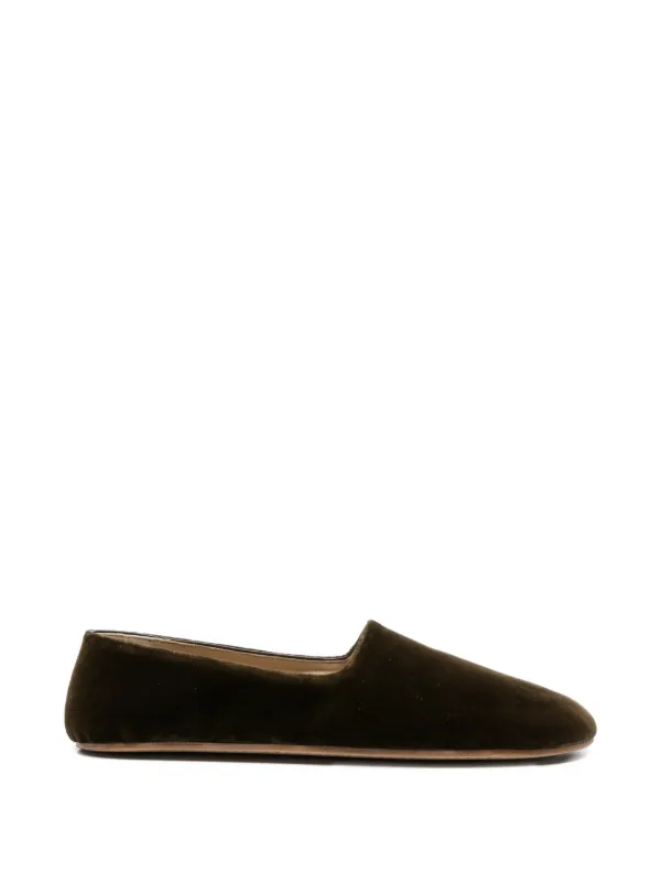 The Row Round-toe Sandals in Brown