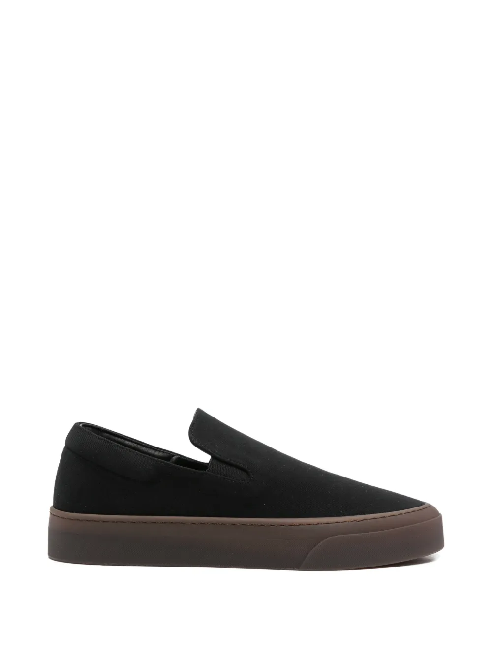 The Row Klassische Slip-On-Sneakers - Schwarz
