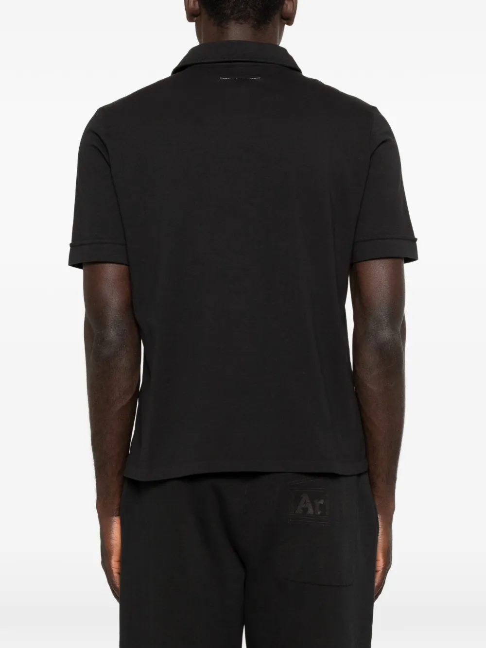 MM6 Maison Margiela ポロシャツ | ブラック | FARFETCH JP