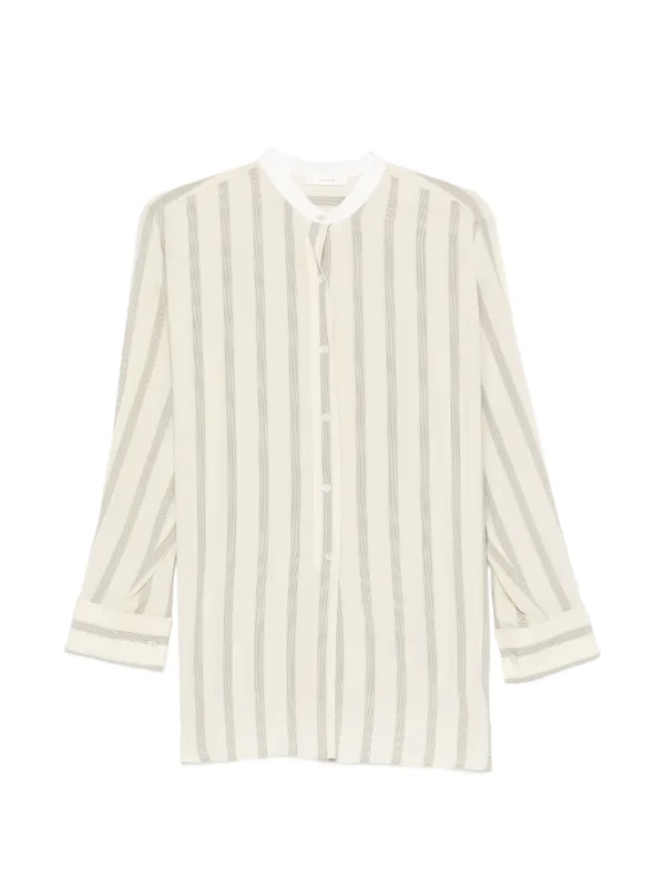 The Row Striped-pattern Shirt in Neutrals