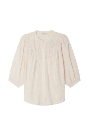 Sessùn Savi ストライプ ブラウス | ニュートラル | FARFETCH JP
