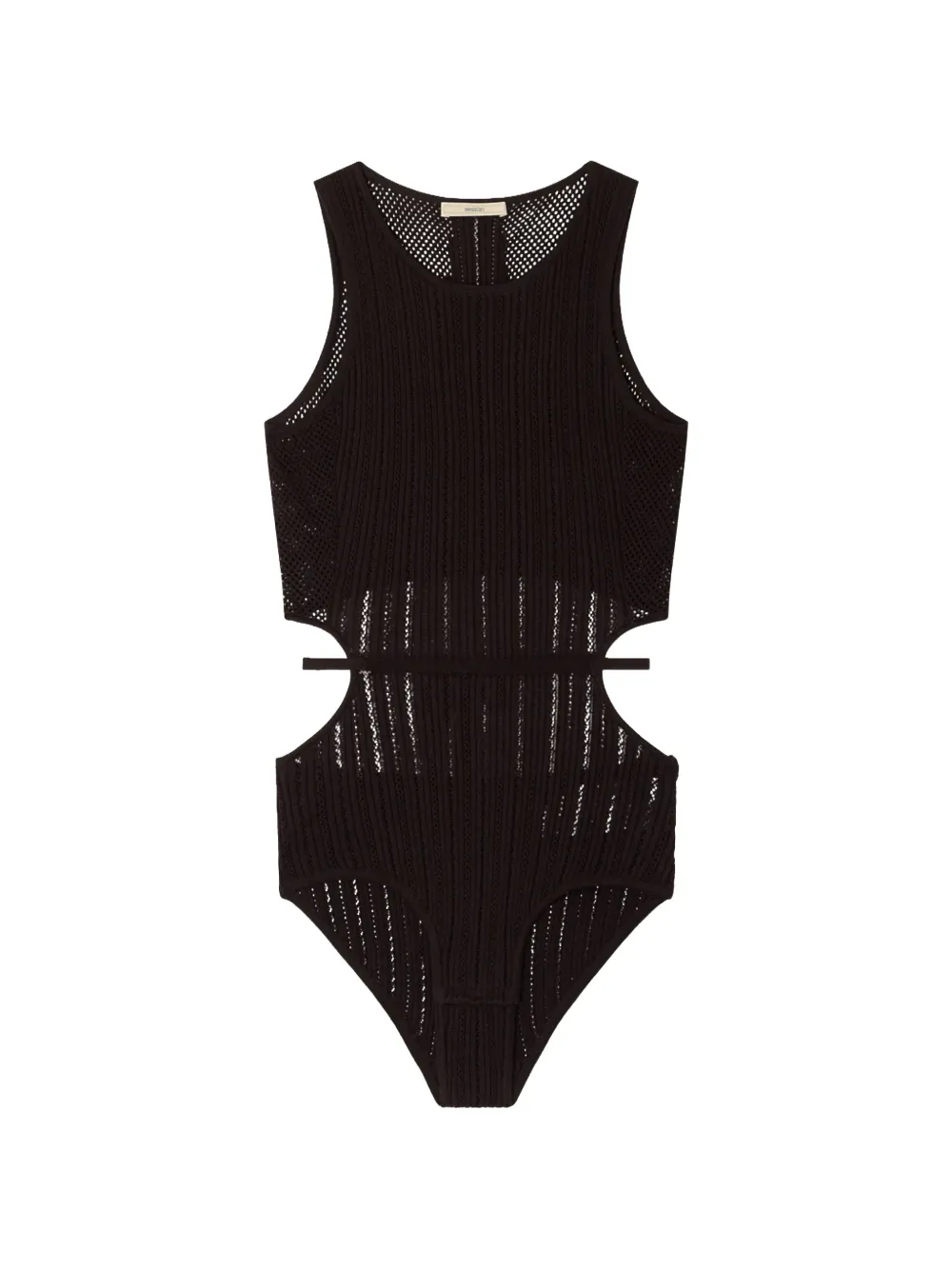 Sessùn Andrade cut-out bodysuit - Marrone