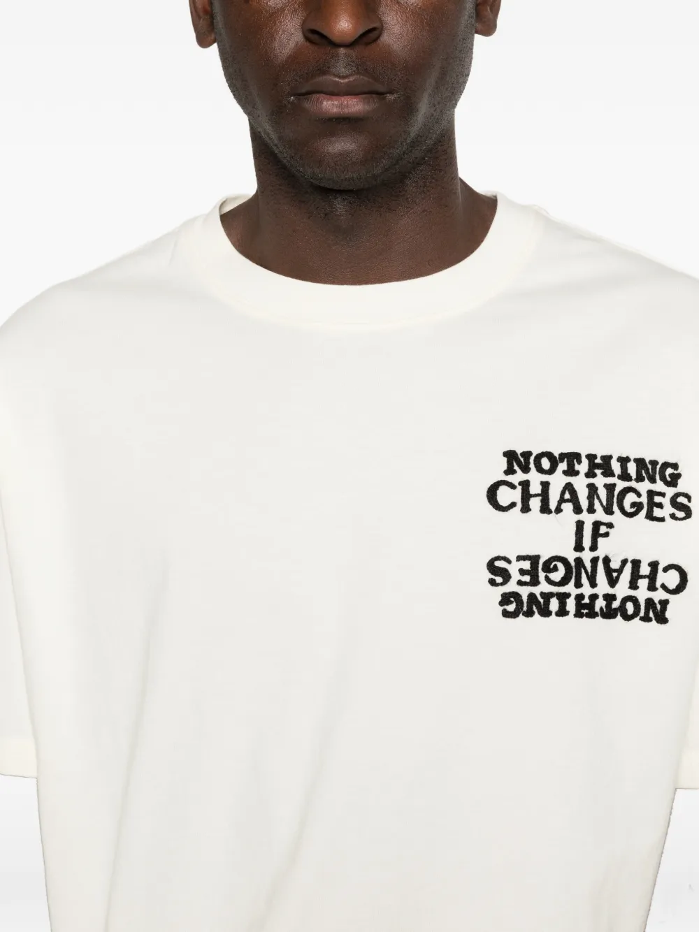 Honor The Gift Nothing Changes T-shirt Beige