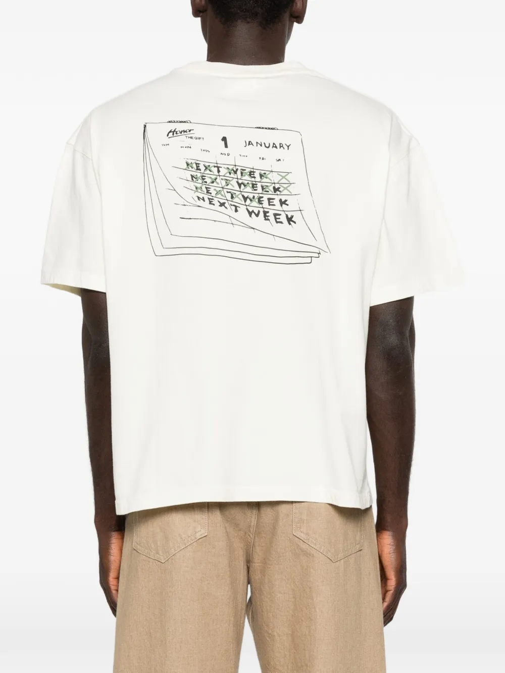 Honor The Gift Nothing Changes T-shirt Beige