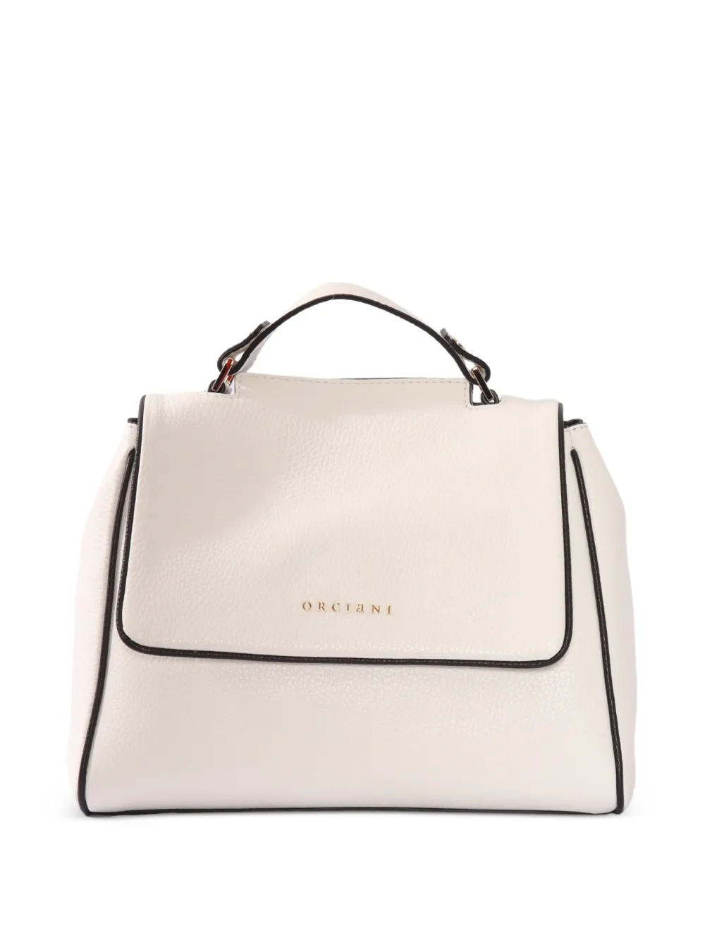 Orciani Borsa a spalla Sveva piccola in pelle - Bianco