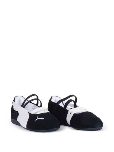 Puma Kids Speedcat elasticated-strap ballet flats