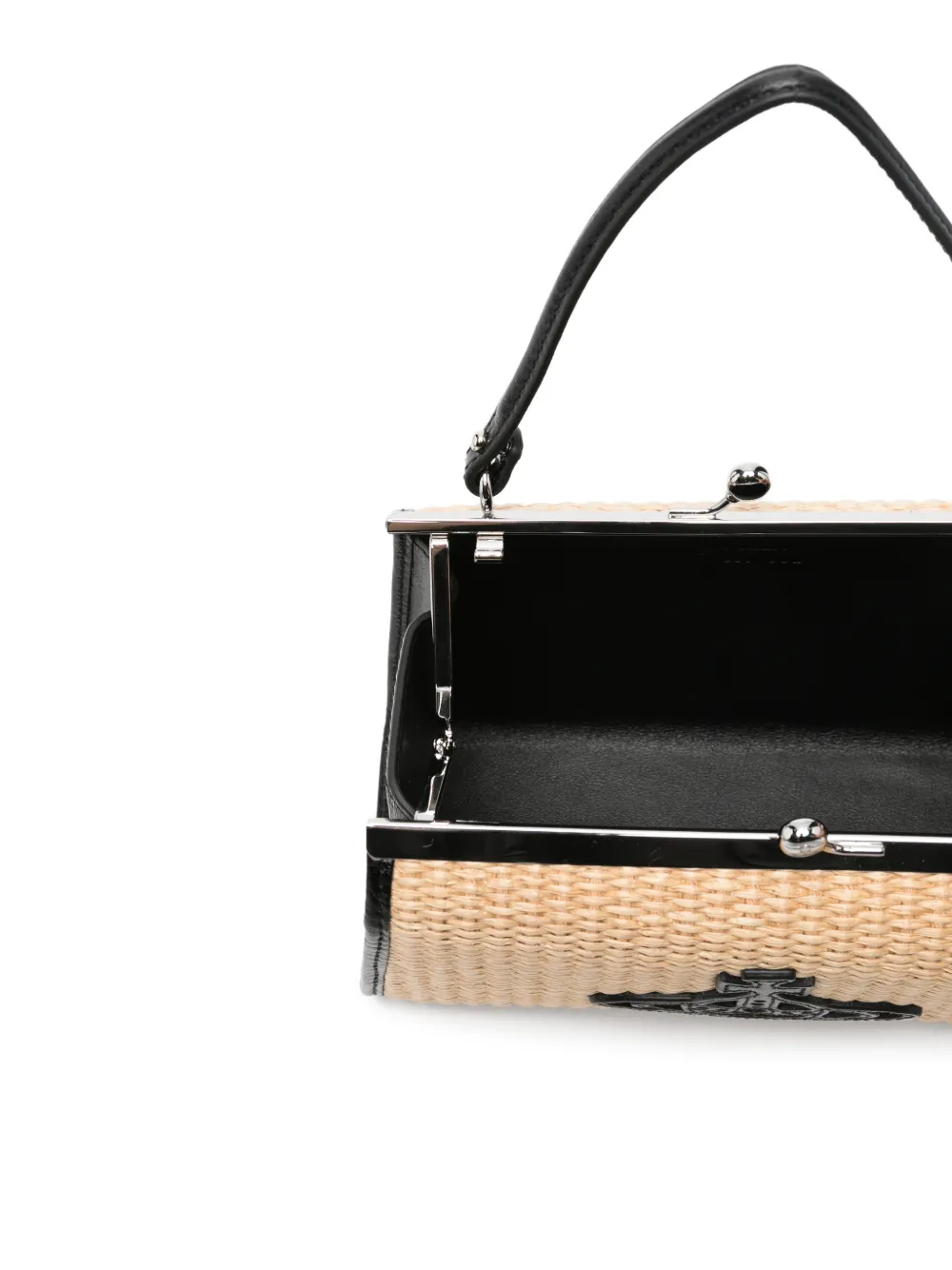 Vivienne Westwood Doll clutch met Orb-detail Beige