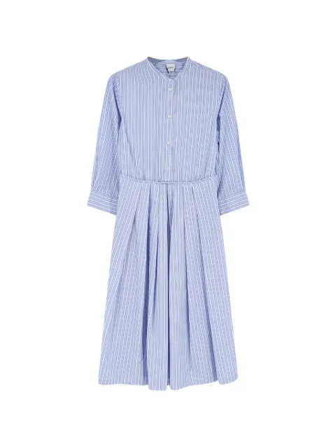 ASPESI striped pleated dress