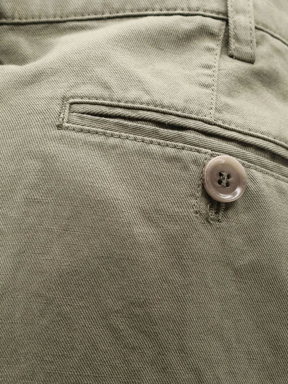 ASPESI Geplooide shorts Groen
