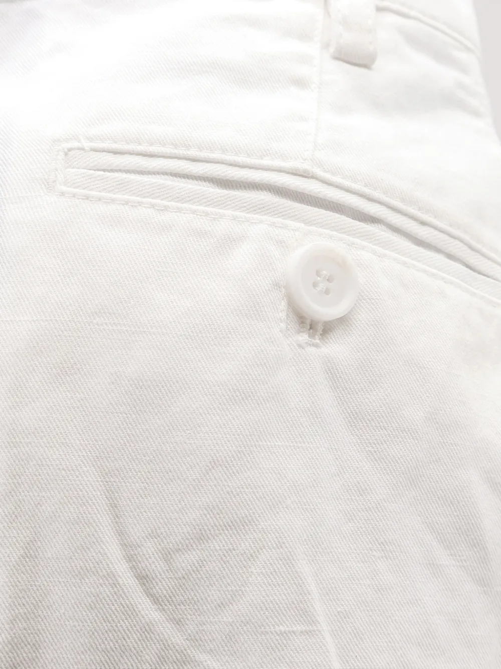 ASPESI Geplooide shorts Wit