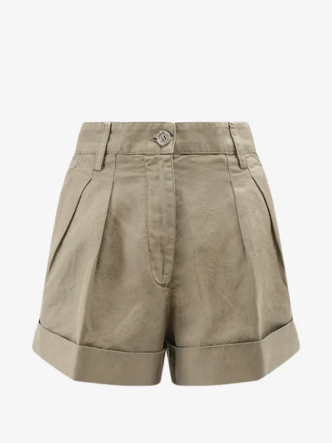 ASPESI linen gabardine shorts