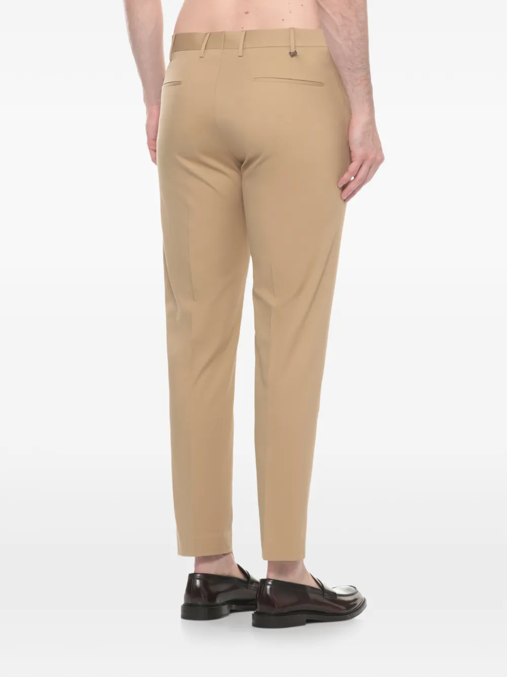 PT Torino Geplooide pantalon Beige