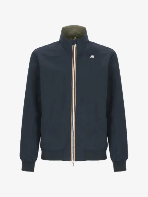 K-Way Arsene reversible logo-patch jacket