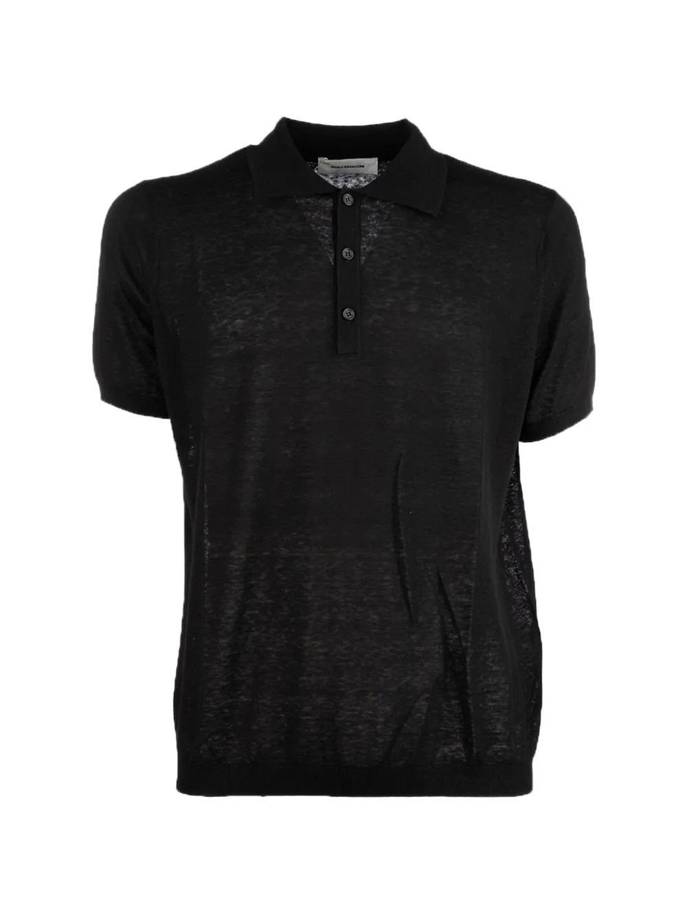 PAOLO RAGAZZINI short-sleeved polo shirt - Nero