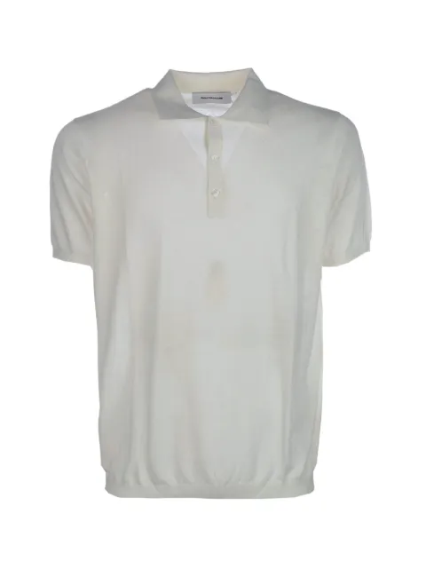 PAOLO RAGAZZINI fine-knit polo shirt