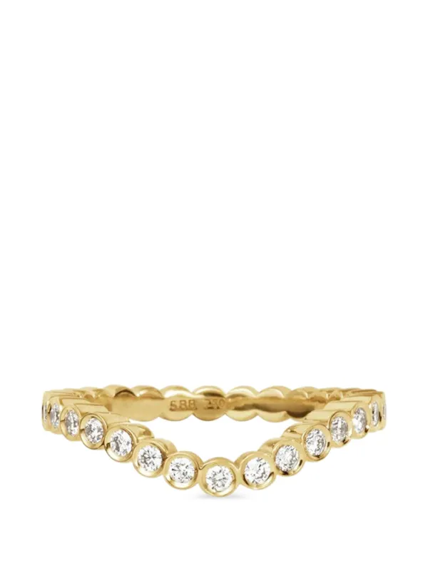 Sophie Bille Brahe Chère Grace Diamond Ring in Gold
