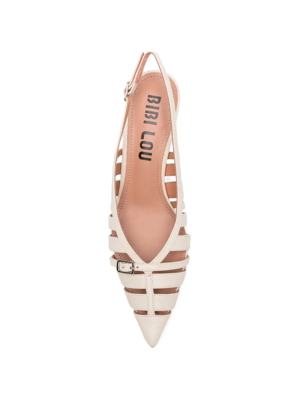 Bibi Lou pointed-toe pumps Beige