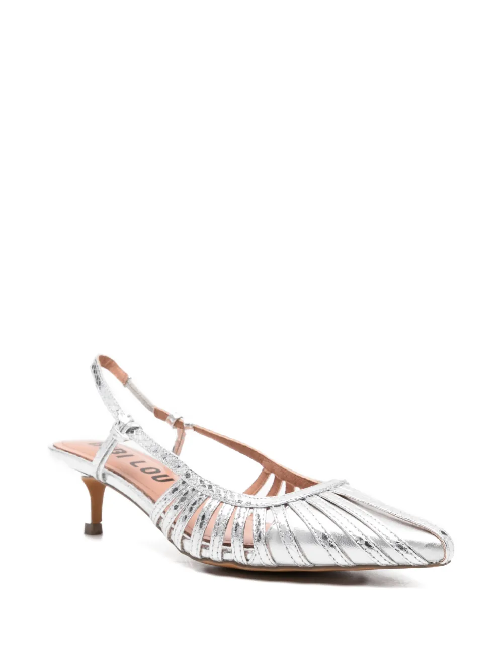Bibi Lou Pumps met uitgesneden details Zilver