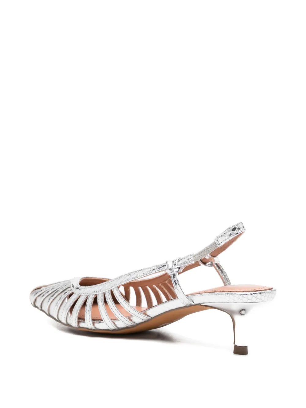 Bibi Lou Pumps met uitgesneden details Zilver