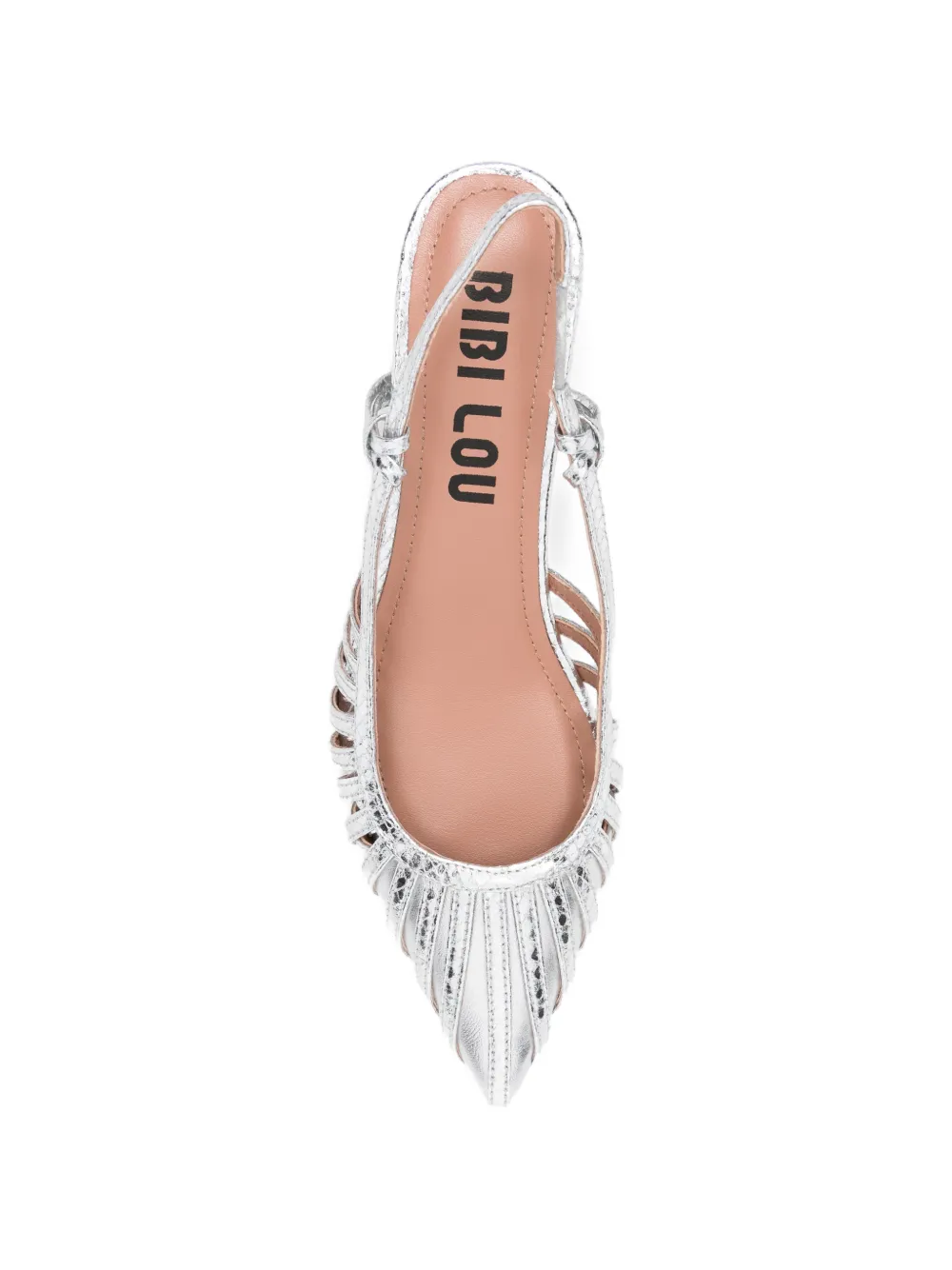 Bibi Lou Pumps met uitgesneden details Zilver