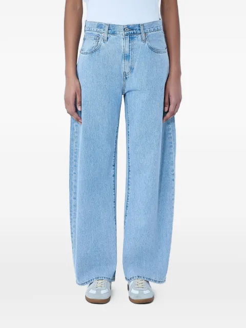 Levi's Calça jeans wide leg com cinco bolsos