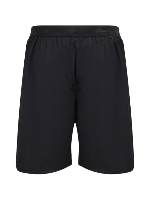 Family First logo-waistband shorts