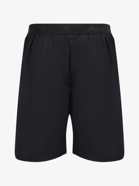 Family First logo-waistband shorts