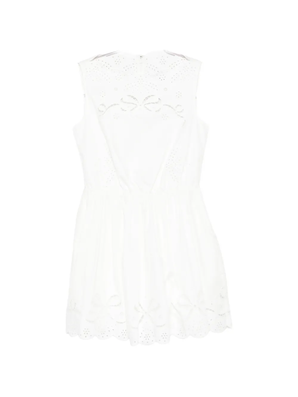 Self-Portrait white mini dress - Bianco