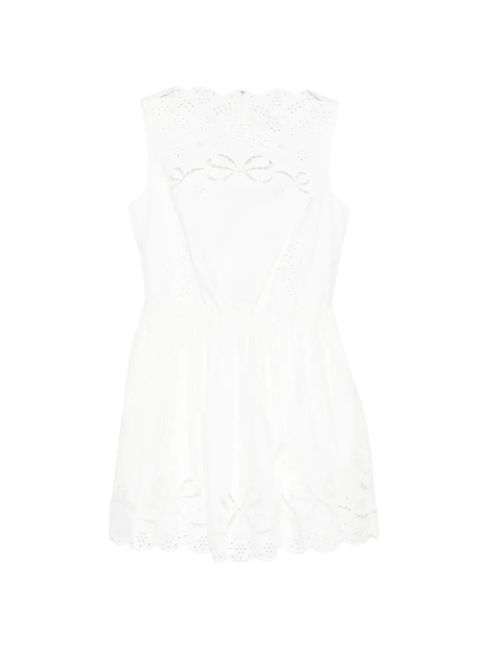 Self-Portrait white mini dress - Bianco