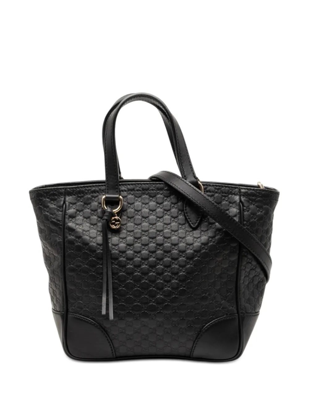 Gucci Pre-Owned 2000-2015 Small Microguccissima Bree satchel - Nero